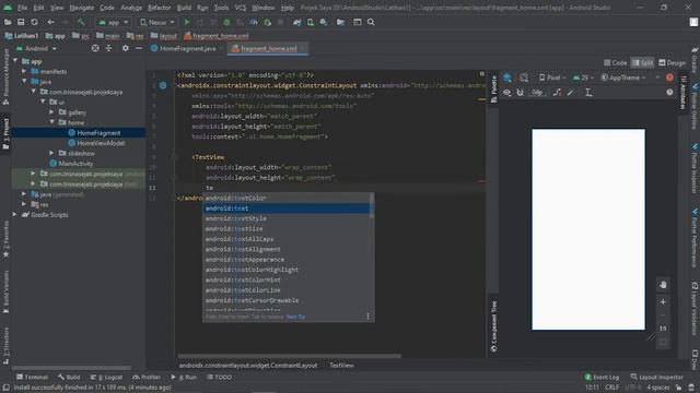 ANDROID STUDIO - MEMBUAT NAVIGATION DRAWER SANGAT MUDAH смотреть онлайн