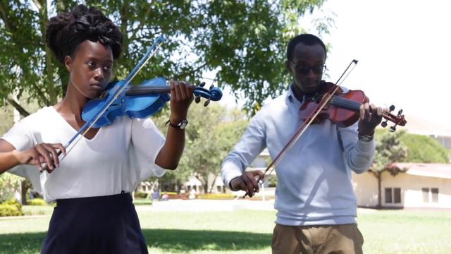 His Eye is on The Sparrow Violin Instrumental || Tabby & Shema || смотреть онлайн