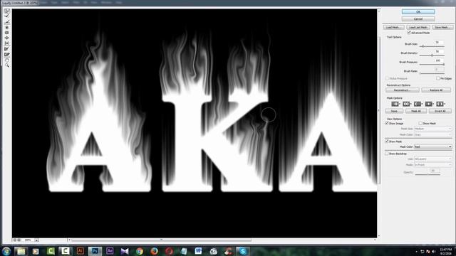 Fire Text Effect in Photoshop | Photoshop CC Tutorial смотреть онлайн