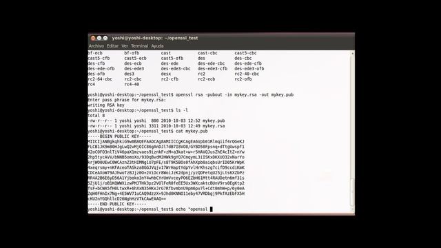 OpenSSL y Ubuntu смотреть онлайн