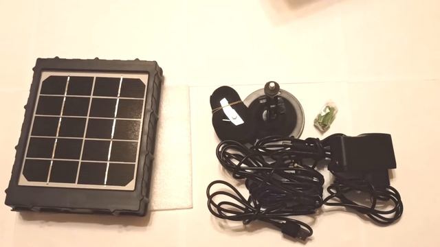 Солнечная батарея для фотоловушки со встроенным аккумулятором 6В – 9 В – 12 В смотреть онлайн