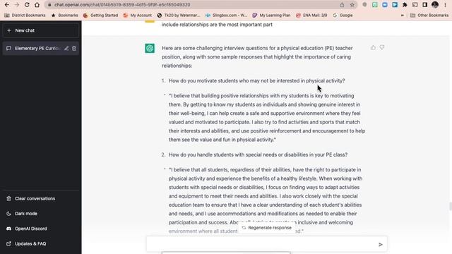 Amazing Ai in Physical Education Teacher ChatGPT смотреть онлайн