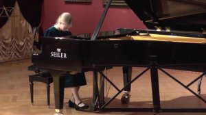 Р.Глиэр. «Прелюдия Ре бемоль мажор». Исполняет Шабалина Анна (фортепиано)