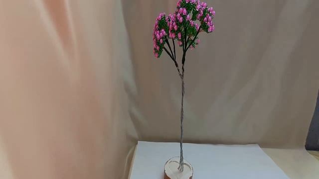 ?Бонсай Весна.Дерево из бисера!/Bonsai Spring. Beaded Tree! смотреть онлайн
