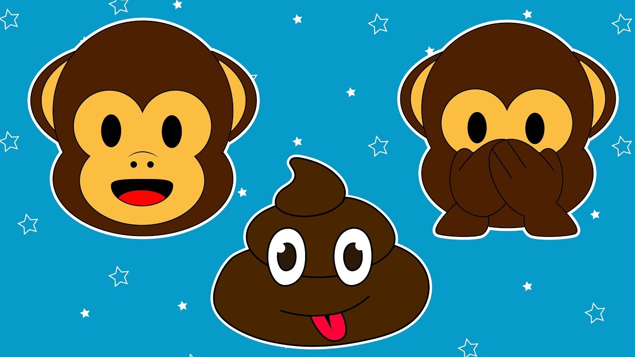 Как Нарисовать Эмодзи для Детей. Учимся рисовать Какашку и Обезьянку. Простые Рисунки Своими Руками смотреть онлайн