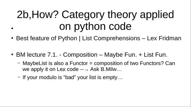 Category Theory in Python AI code смотреть онлайн
