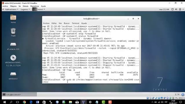 Instalación del Oracle 12c en linux /virtualbox parte 1-1 смотреть онлайн