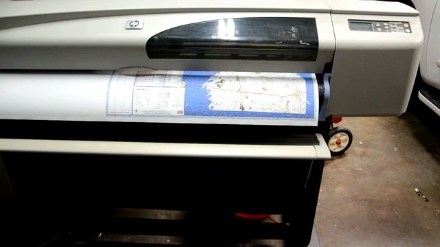 HP Designjet 500PS Wide Format Printer For Sale смотреть онлайн