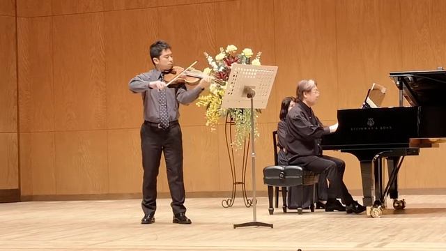 Poulenc Violin Sonata 1mv プーランク ヴァイオリンソナタ1楽章 смотреть онлайн