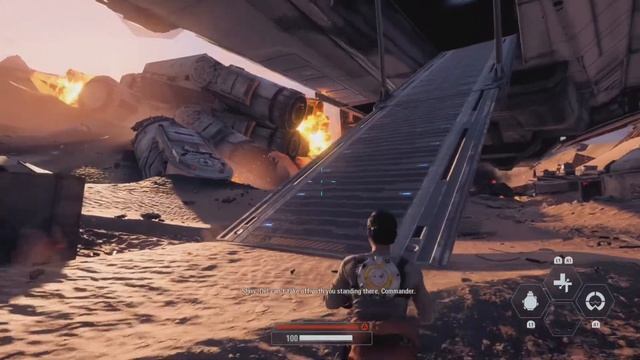"The Battle of Jakku" - Star Wars Battlefront 2 Campaign Walkthrough смотреть онлайн