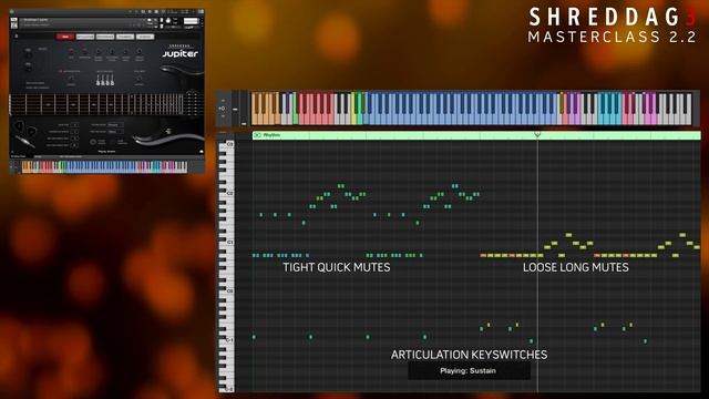 Shreddage 3 Masterclass Episode 3: Riffs & Rhythm Articulations смотреть онлайн