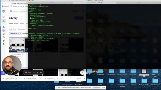 CKAD Lab 40 (Kubernetes Certification Exam): Persistent Volume from Host Path смотреть онлайн