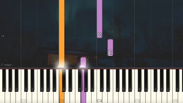 Silent Night - Franz Gruber | Christmas Carol | X'mas Song (Easy Piano, Piano Tutorial) Sheet смотреть онлайн