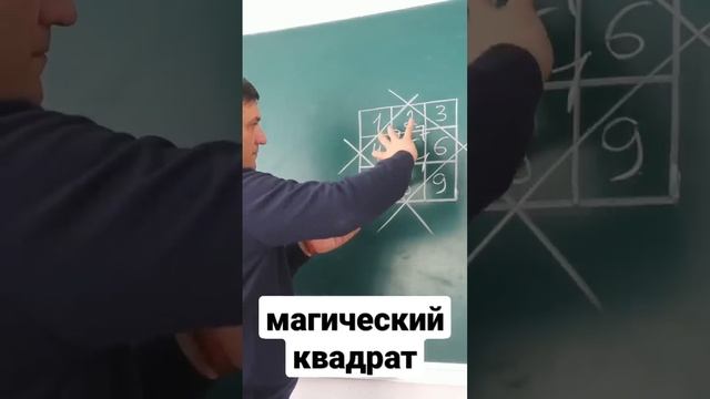 Sehrli Kvadratcha. Магический квадрат. Matematika. #shorts
