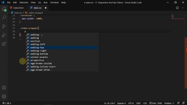 Embed a YouTube Video in HTML and Make it Responsive | HTML/CSS | DesignTorch смотреть онлайн