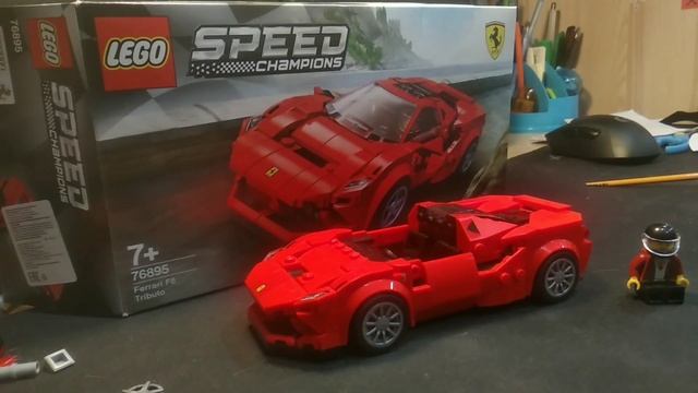 Обзор на лего Феррари Speed champions смотреть онлайн