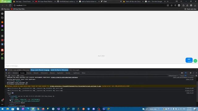 Code chat app realtime database React Native Expo + Firebase Part 5 смотреть онлайн
