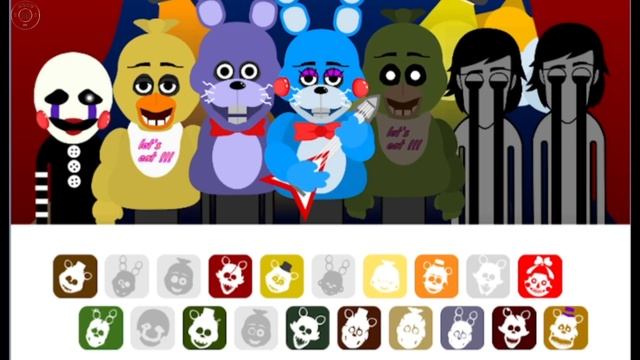 Incredibox Fazbear's Project 6.12 смотреть онлайн