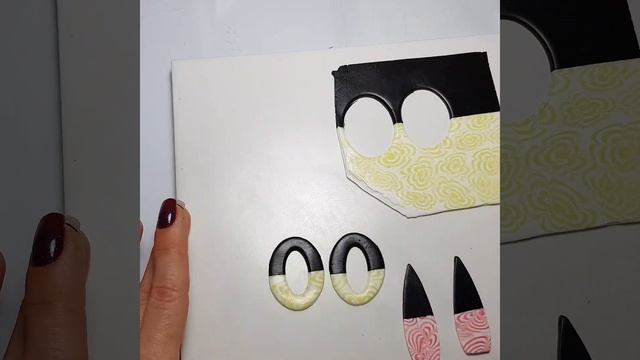 #мастеркласс #полимернаяглина #polymerclay/ Мастер-класс/ НЕЖНЫЕ СЕРЬГИ ИЗ ПОЛИМЕРНОЙ ГЛИНЫ