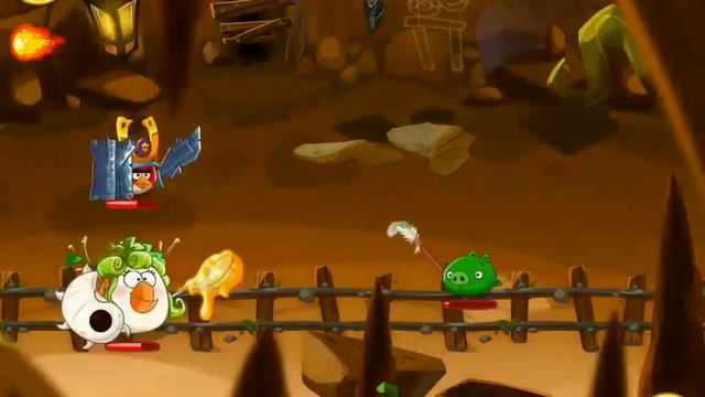 Angry Birds Epic Cave 5 Burning Plain Level 4 Walkthrough смотреть онлайн