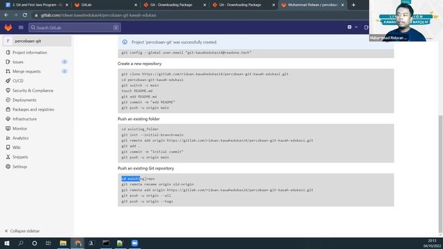 2. Git and First Java Program смотреть онлайн