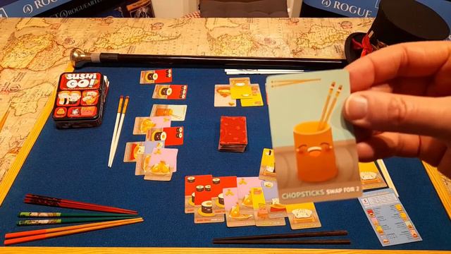SUSHI GO ! Board Game review - Rogue Reviews #15 смотреть онлайн