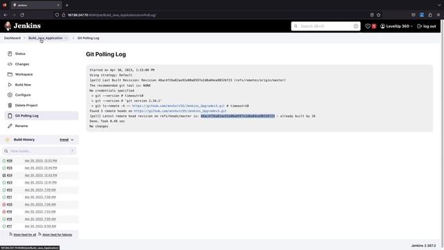 Configure Jenkins Job to Trigger by Poll SCM смотреть онлайн