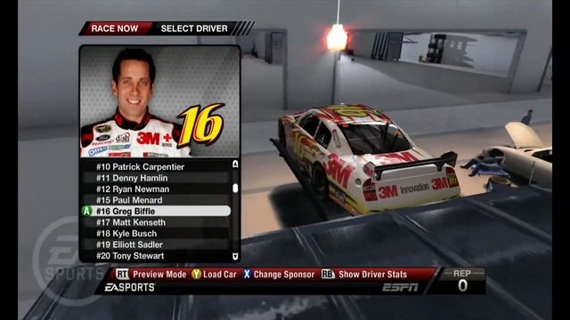 NASCAR 09 (Xbox 360) - Pt. 2: Drivers & Schemes смотреть онлайн