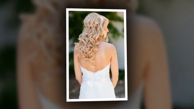 Красивые прическа на свадьбу с локонами смотреть онлайн