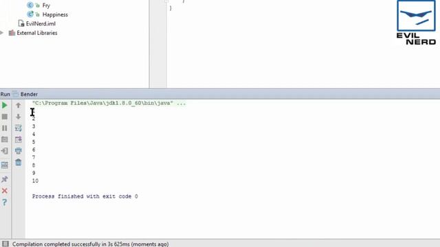 Урок 21 - Цикл for в Java. Evil Nerd смотреть онлайн