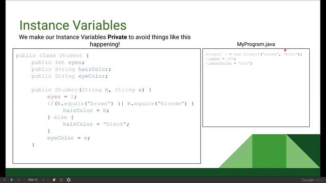 AP CS A Unit 5 Lesson 1 - Access Specifiers смотреть онлайн