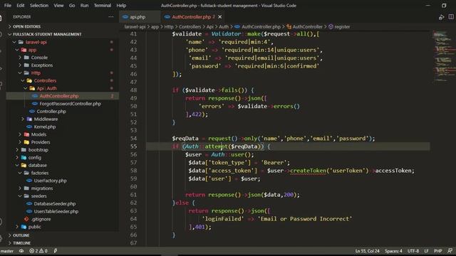 #3 Laravel passport api user registration with postman смотреть онлайн