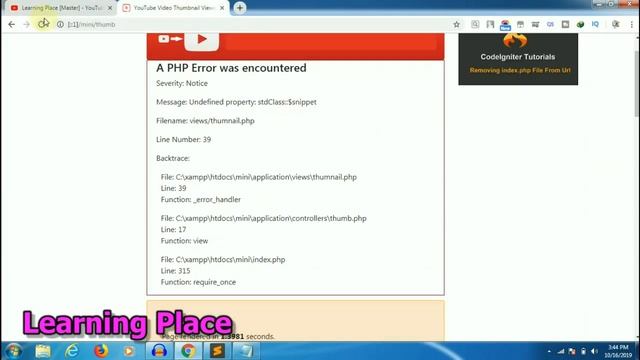 Mini Project Part 8 How to get Youtube Thumbnail From Video URL Tutorial In Urdu & Hindi From LP смотреть онлайн