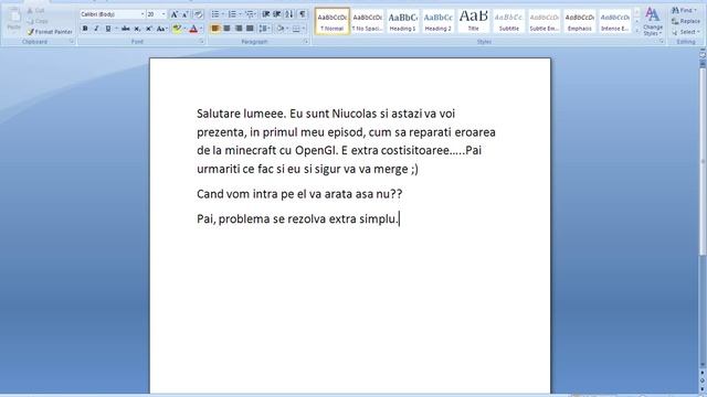 Minecraft Ro OpenGl error смотреть онлайн