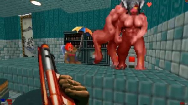 HDOOM...Why is this a thing...??? (Doom 2 MOD)