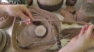 Плетение из сосновых иголок. Введение в технологию