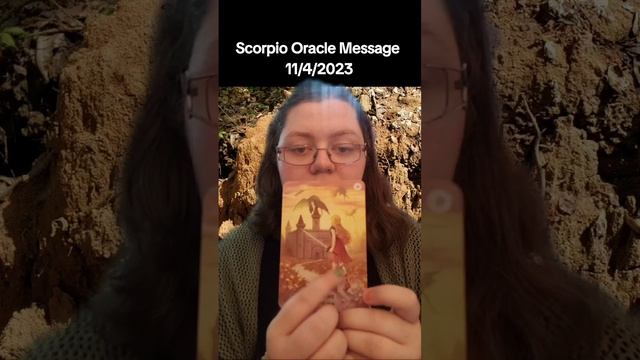Scorpio Oracle Message 11/4/2023 #scorpio #believeinyourself #oracle #soulshine #tarotreader смотреть онлайн