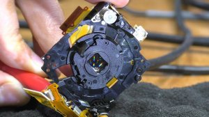 Ошибка объектива. Фотокамера Canon Ixus 105. РЕМОНТ