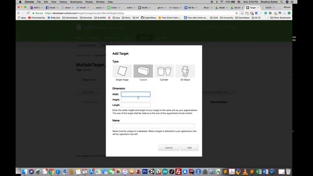 Day 10: Working with Multitarget (Cuboid Target) AR with unity and vuforia смотреть онлайн