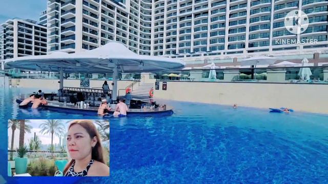 DUBAI HILTON PALM JUMEIRAH / POOL SIDE / PART 1 / RONALYN'S LIFESTYLE #abudhabi #buhayofw #buhayuae