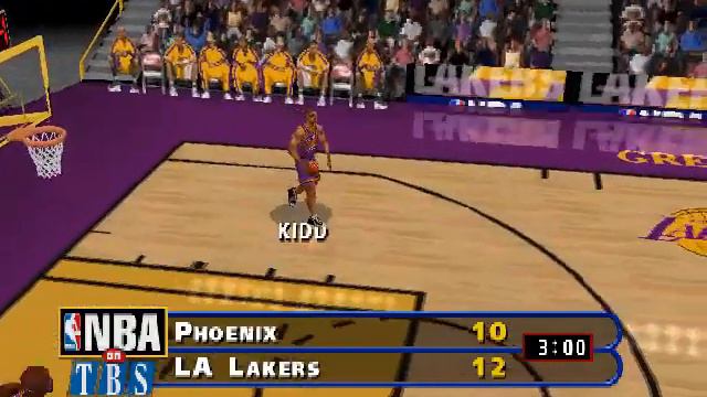 NBA Live 99-Phoenix Suns vs Los Angeles Lakers смотреть онлайн