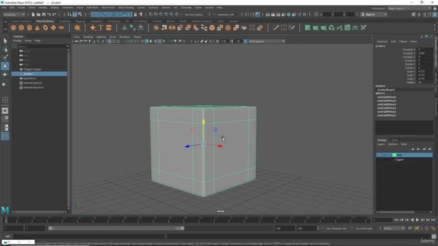 7. Smoothing Objects in Maya смотреть онлайн