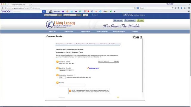 Transfer funds to Visa смотреть онлайн