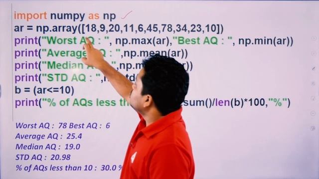 Analyze Air Quality Dataset With Python and Numpy | Data Analysis смотреть онлайн