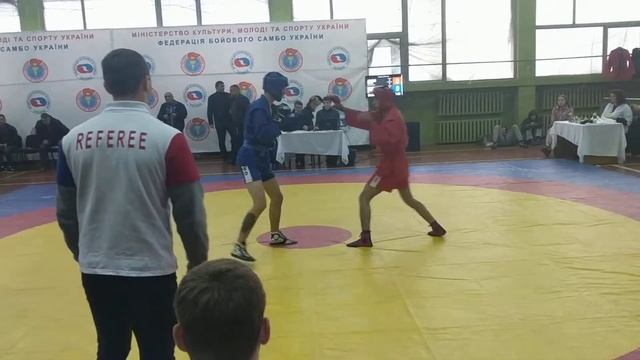чемпионат украине по боевое самбо 57 KG