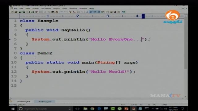 APSSDC I MANATV I Methods in Java I Object Oriented Programming with JAVA- 21 I 06-10-2017 смотреть онлайн