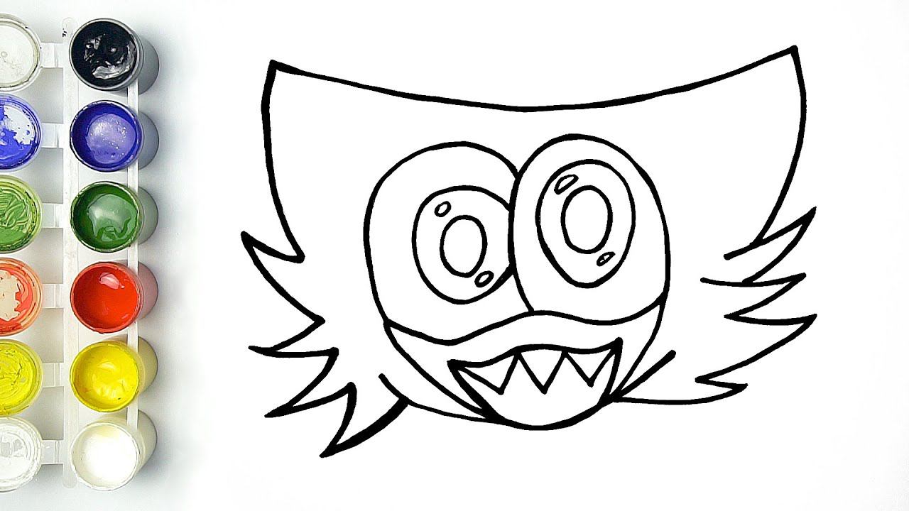 Como Dibujar A Huggy Wuggy Kawaii Facil Paso A Paso | Poppy Playtime FNF