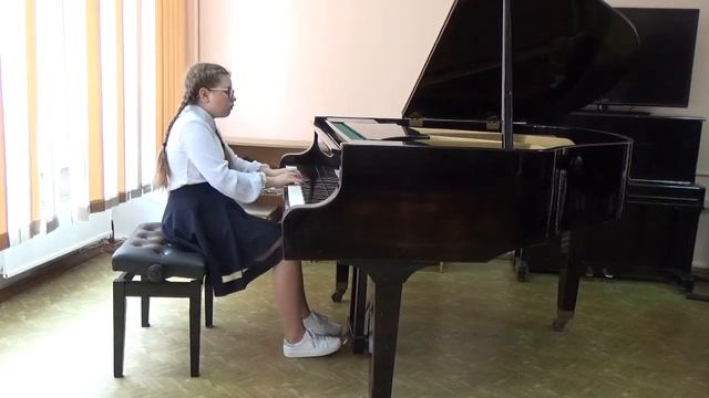Войнова Екатерина - Д.Шостакович "Лирический вальс", К.Черни "Этюд си-бемоль мажор" смотреть онлайн