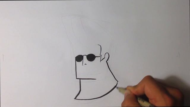 Drawing Johnny Bravo - Easy Drawings смотреть онлайн