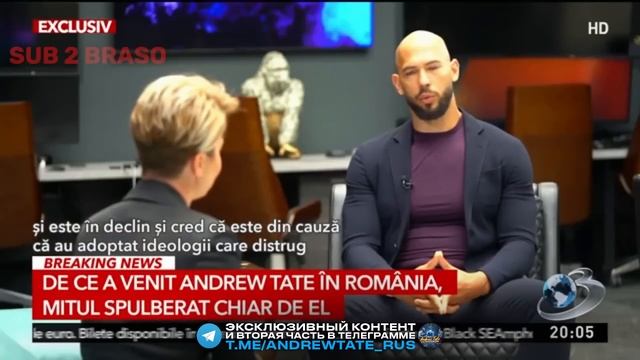 ЭНДРЮ ТЕЙТ УНИЧТОЖИЛ РУМЫНСКОЕ СМИ смотреть онлайн